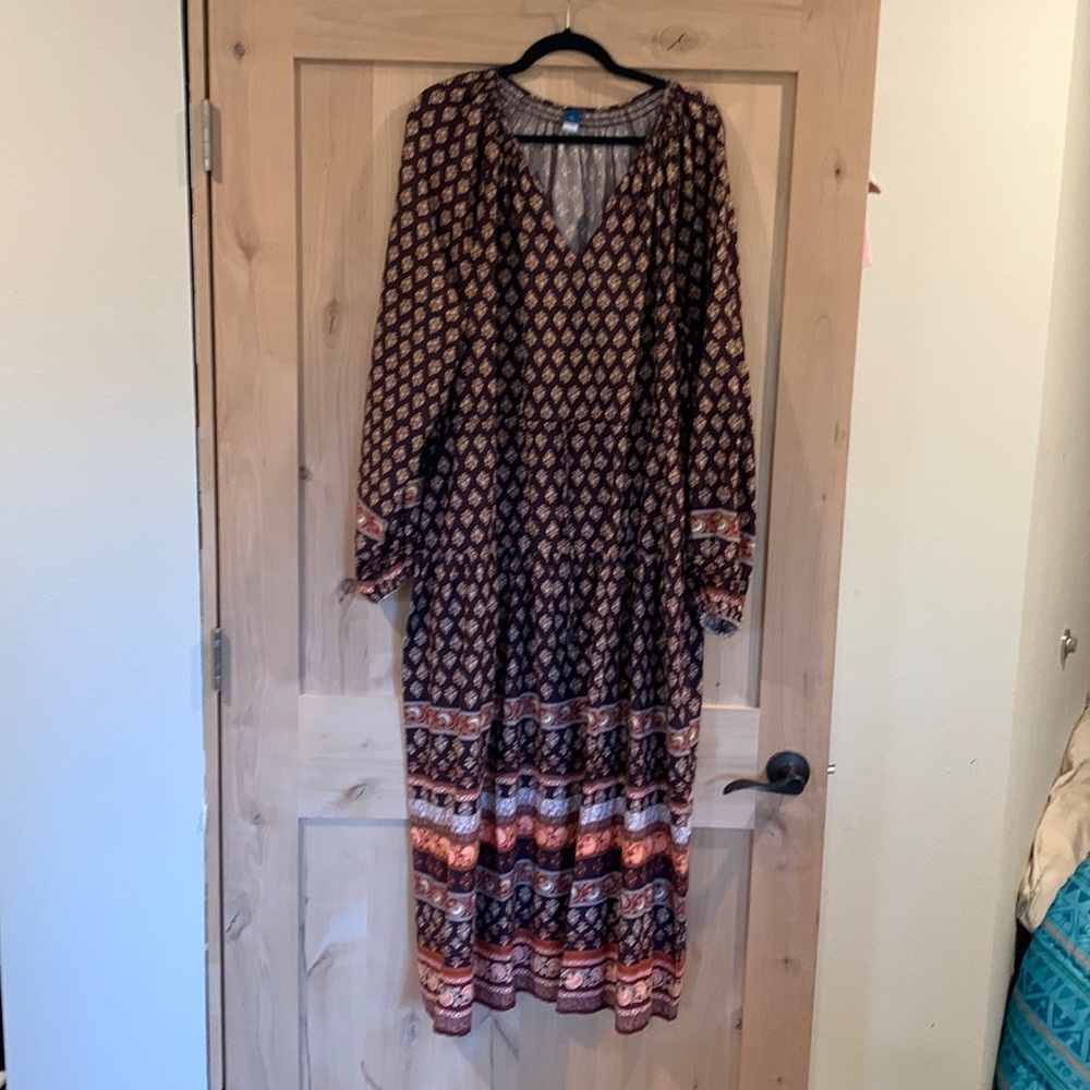 Large TALL Old Navy Boho dress